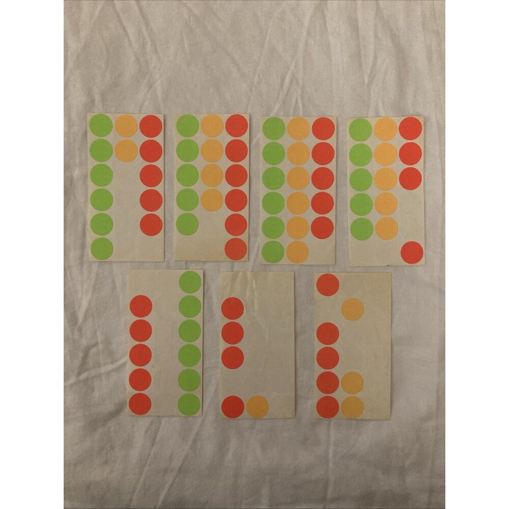 Unbranded Color Coding Labels | Multicolor | 83 Labels